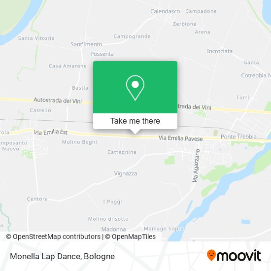 Monella Lap Dance map