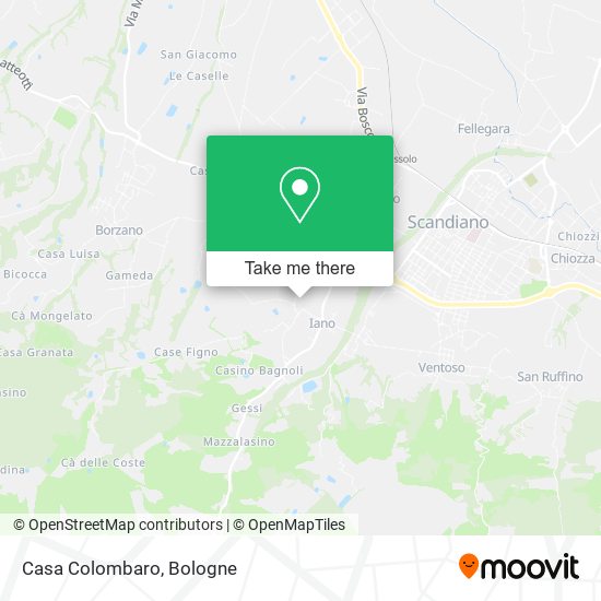 Casa Colombaro map