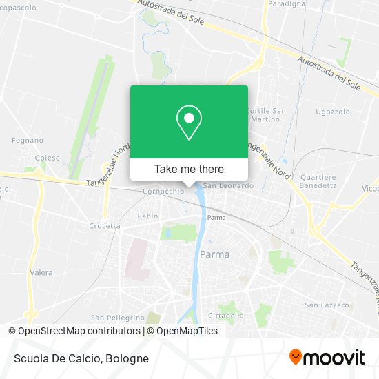Scuola De Calcio map