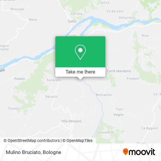 Mulino Bruciato map