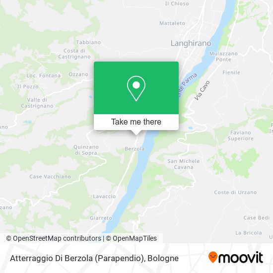 Atterraggio Di Berzola (Parapendio) map