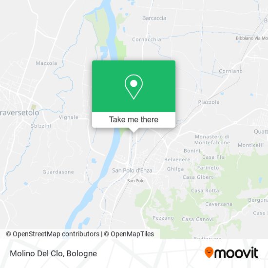 Molino Del Clo map