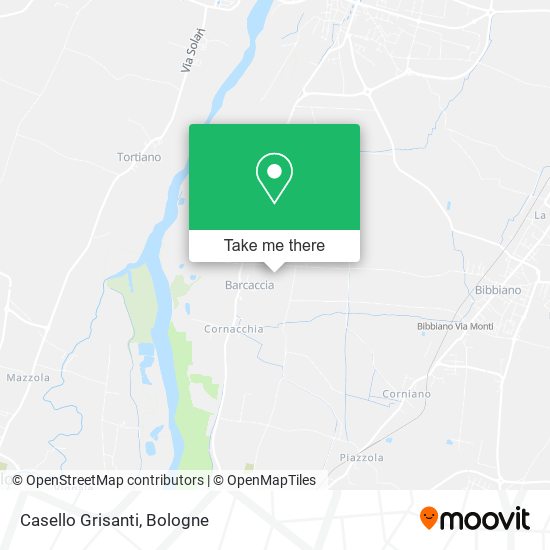 Casello Grisanti map