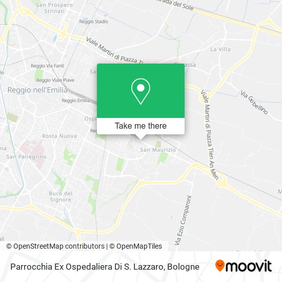 Parrocchia Ex Ospedaliera Di S. Lazzaro map