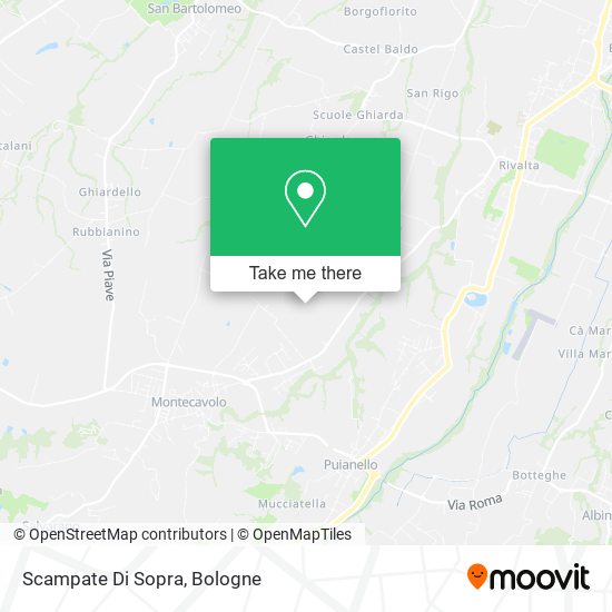 Scampate Di Sopra map