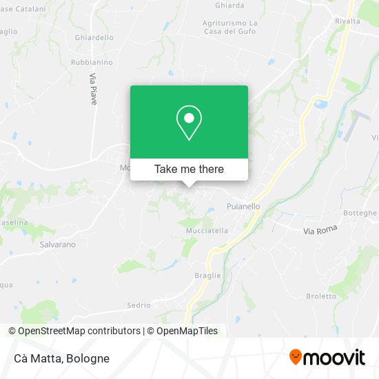 Cà Matta map