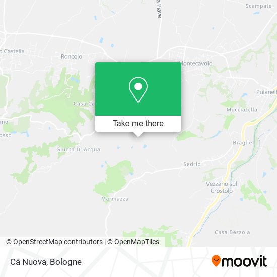 Cà Nuova map