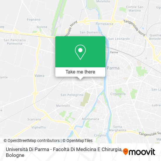 Università Di Parma - Facoltà Di Medicina E Chirurgia map