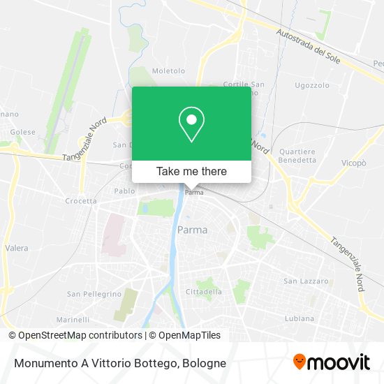 Monumento A Vittorio Bottego map