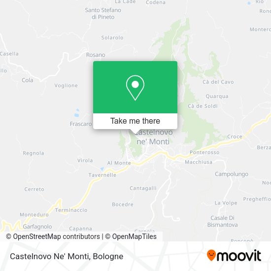 Castelnovo Ne' Monti map