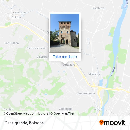 Casalgrande map