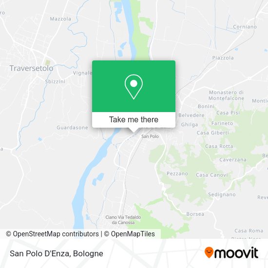 San Polo D'Enza map