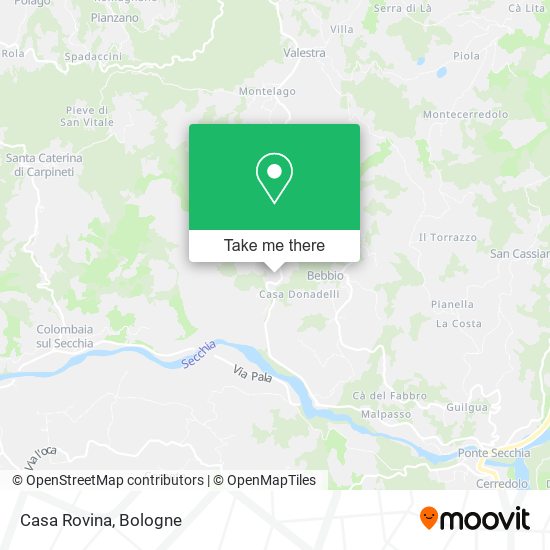 Casa Rovina map
