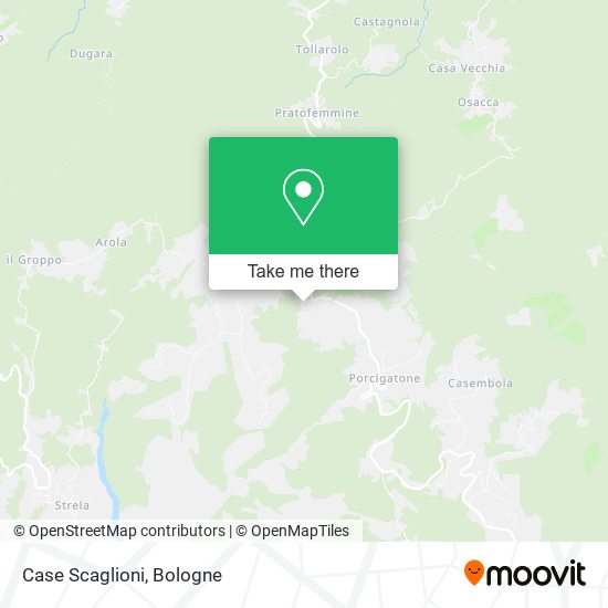Case Scaglioni map