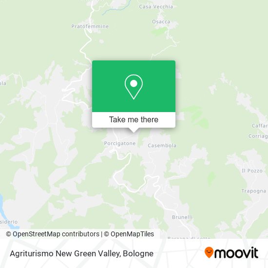 Agriturismo New Green Valley map