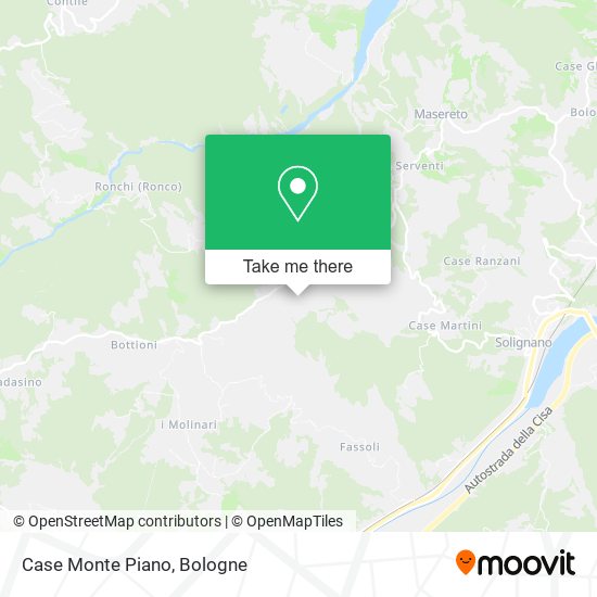 Case Monte Piano map