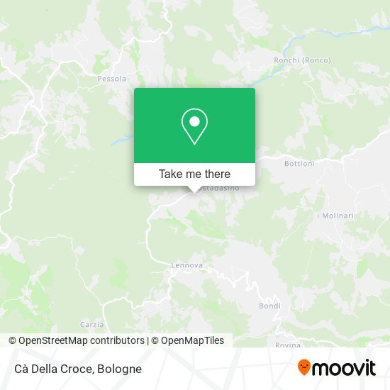 Cà Della Croce map