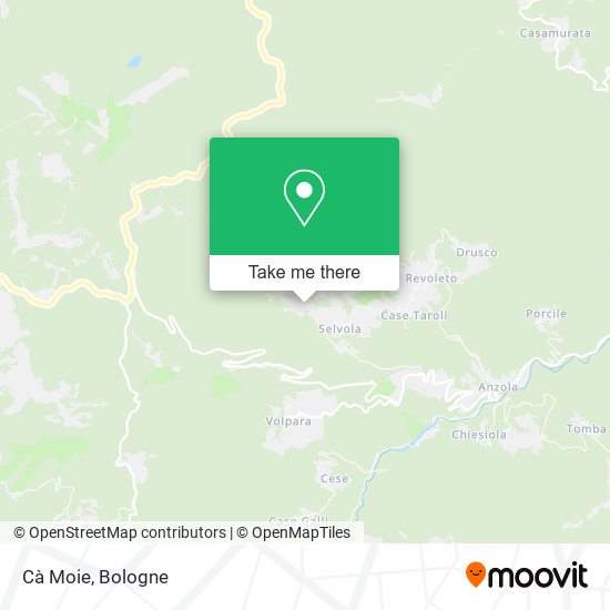Cà Moie map