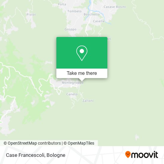 Case Francescoli map