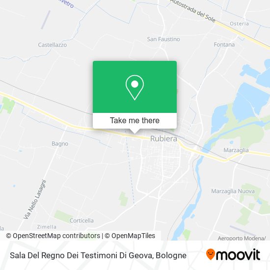Sala Del Regno Dei Testimoni Di Geova map