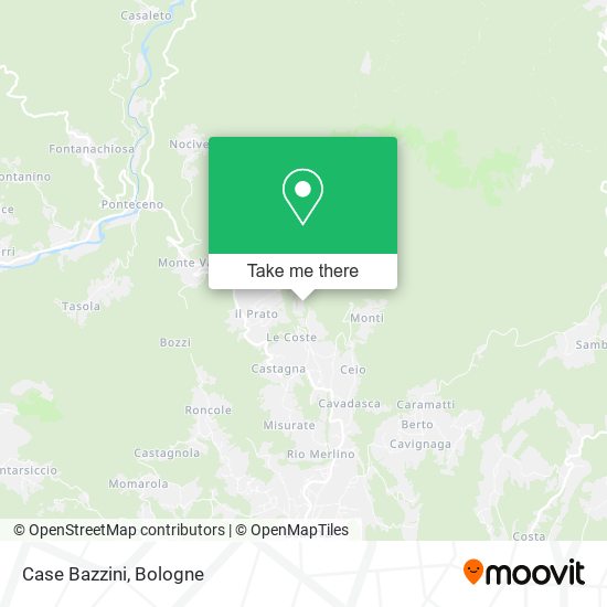 Case Bazzini map