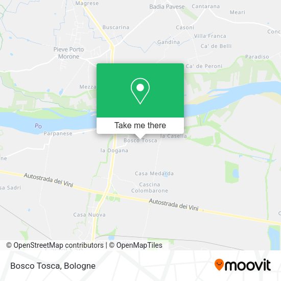 Bosco Tosca map
