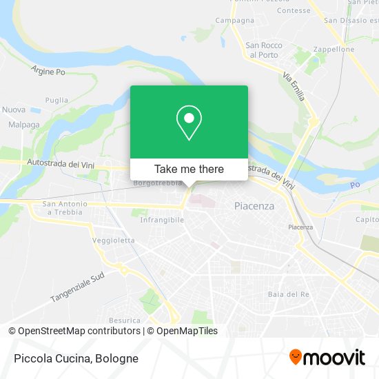 Piccola Cucina map
