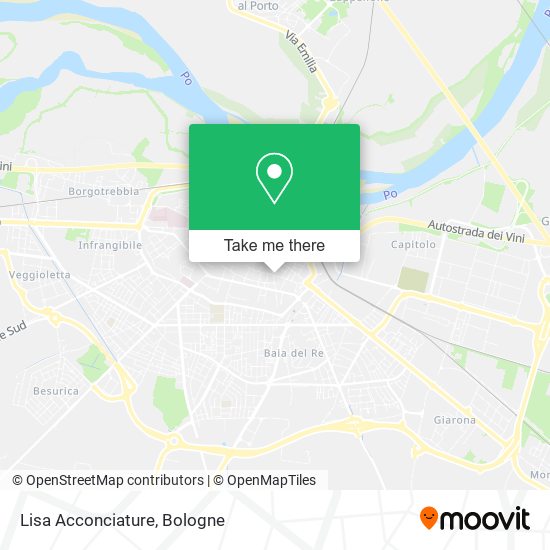 Lisa Acconciature map