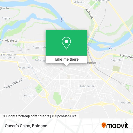 Queen's Chips map