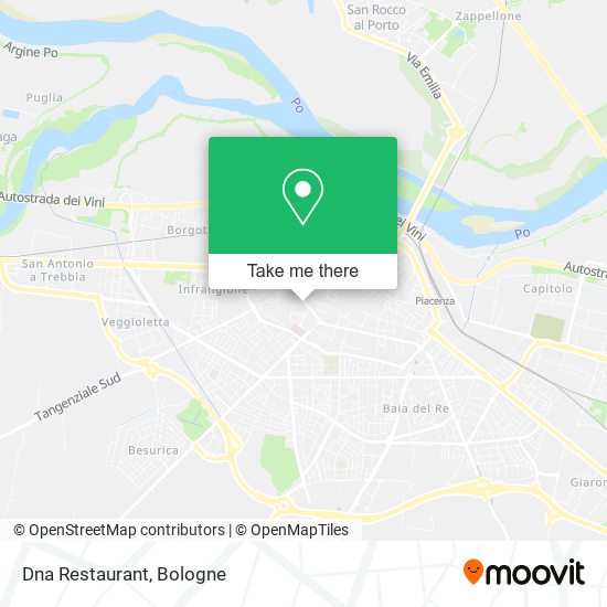 Dna Restaurant map