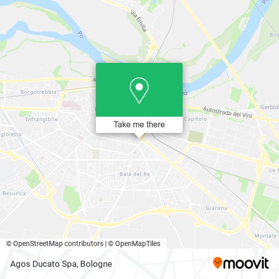 Agos Ducato Spa map