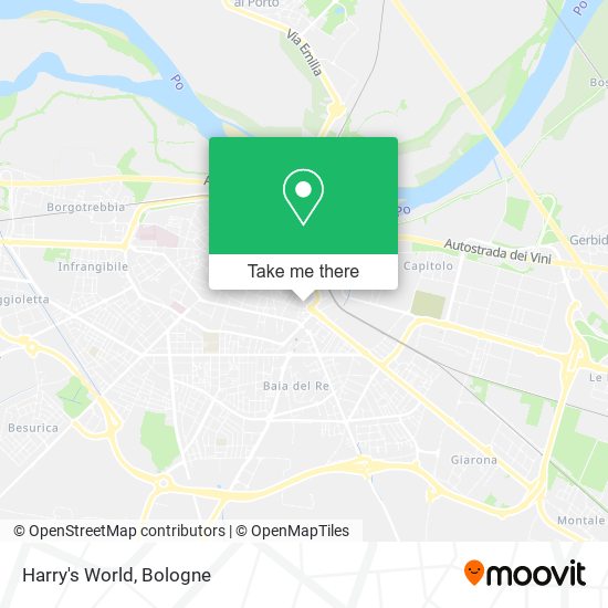 Harry's World map