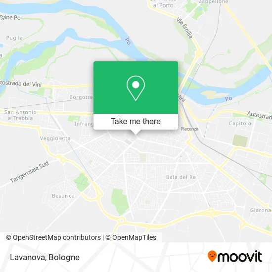 Lavanova map