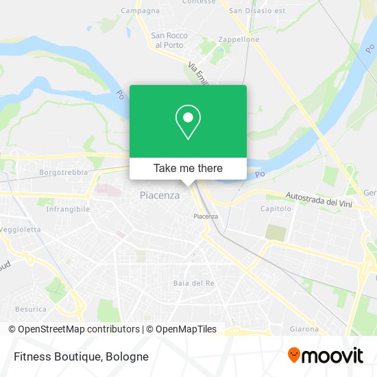 Fitness Boutique map