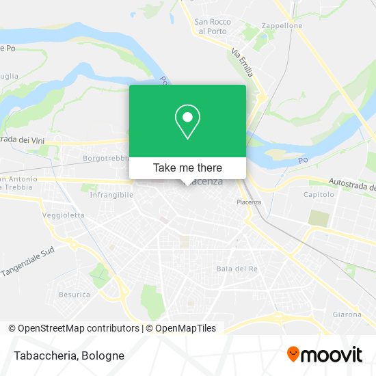 Tabaccheria map
