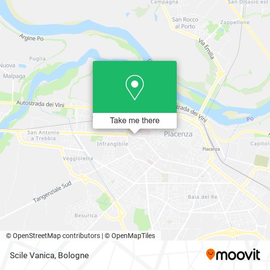 Scile Vanica map