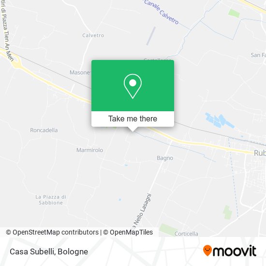Casa Subelli map