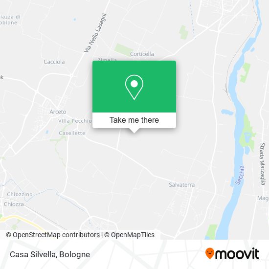 Casa Silvella map