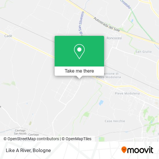 Like A River map