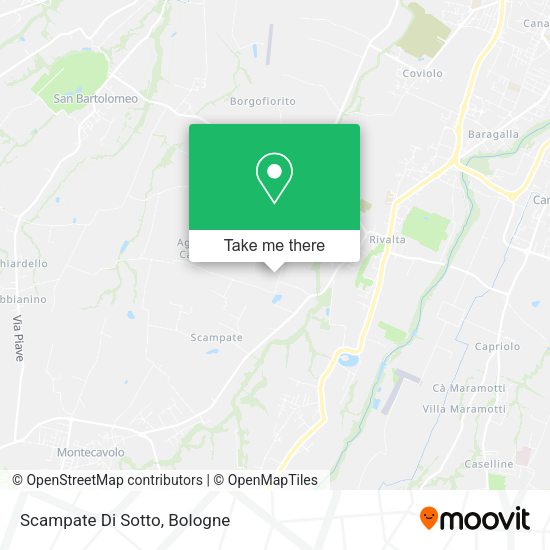 Scampate Di Sotto map