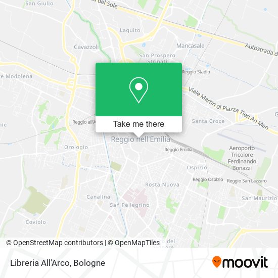 Libreria All'Arco map