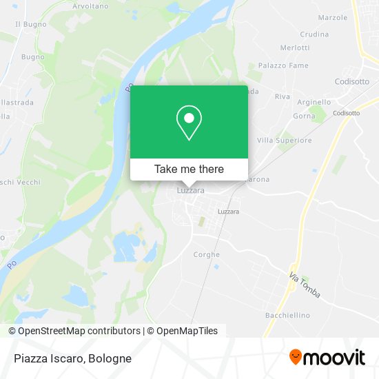 Piazza Iscaro map