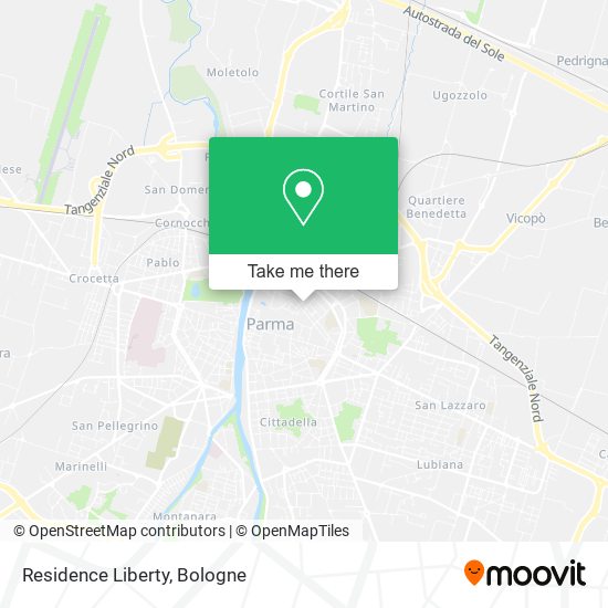 Residence Liberty map