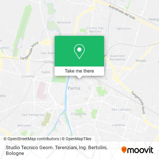 Studio Tecnico Geom. Terenziani, Ing. Bertolini map