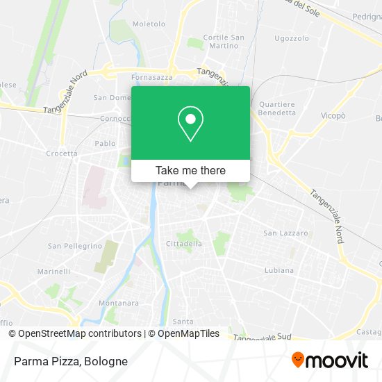 Parma Pizza map