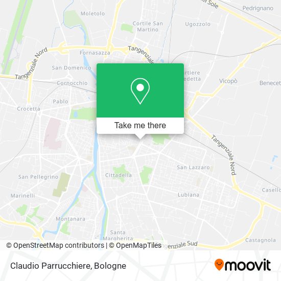 Claudio Parrucchiere map