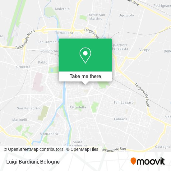 Luigi Bardiani map