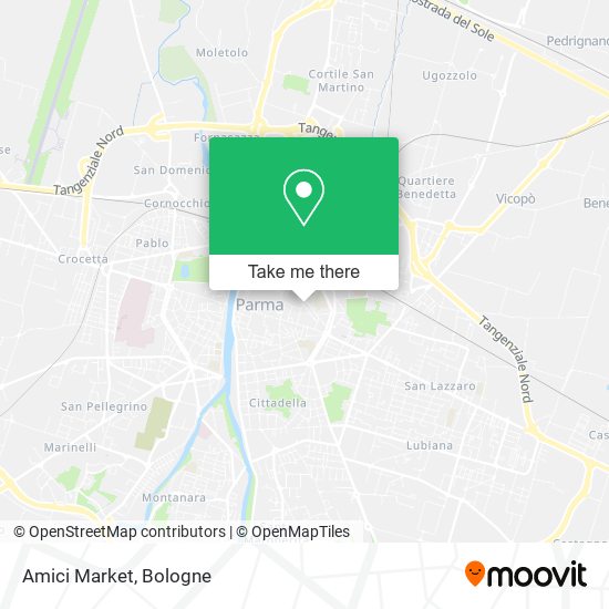 Amici Market map