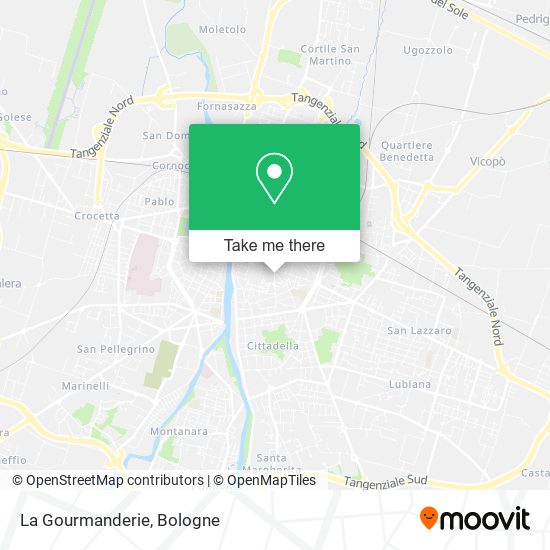 La Gourmanderie map