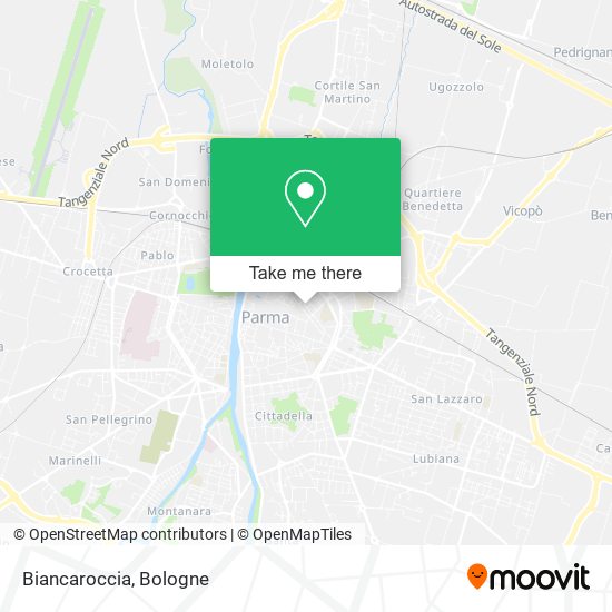 Biancaroccia map